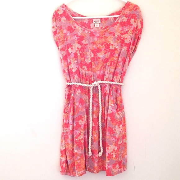 Mossimo Supply Co. Dresses & Skirts - ♻️BUNDLE FOR $5♻️ Mossimo Supply Co. Floral Print Dress with Rope Tie